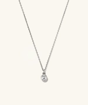 Sia Birthstone Pendant Necklace