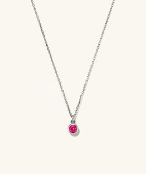 Sia Birthstone Pendant Necklace