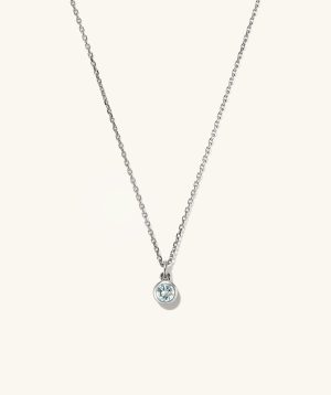 Sia Birthstone Pendant Necklace
