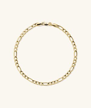 Bold Figaro Chain Bracelet
