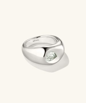 Organic Dôme Molten Gemstone Ring