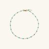 Enamel Spheres Anklet