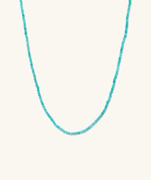 Anya Turquoise Beaded Necklace